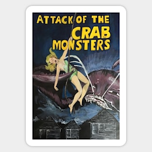 HASTINGS PARODY CRAB MONSTERS Sticker